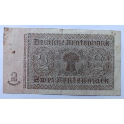 2 Rentenmark - 2 RM / 1937 F (v/B) / * 3/3