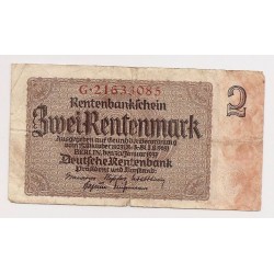 2 Rentenmark - 2 RM / 1937...