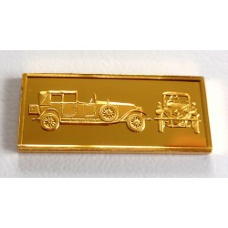Investiční slitek / 2,6g Ag (plátováno Au) / 1925 Renault 45