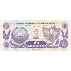 1 Centavo - 1 c (Nikaragua) / 1991 AC / UNC /