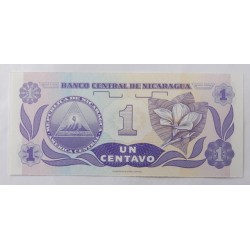 1 Centavo - 1 c (Nikaragua) / 1991 AE / UNC /