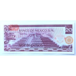 20 Pesos - 20 P (Mexiko) / 1977 CW (v/A) / UNC /