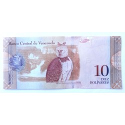 10 Bolívares - 10 B (Venezuela) / 2011 S / UNC /