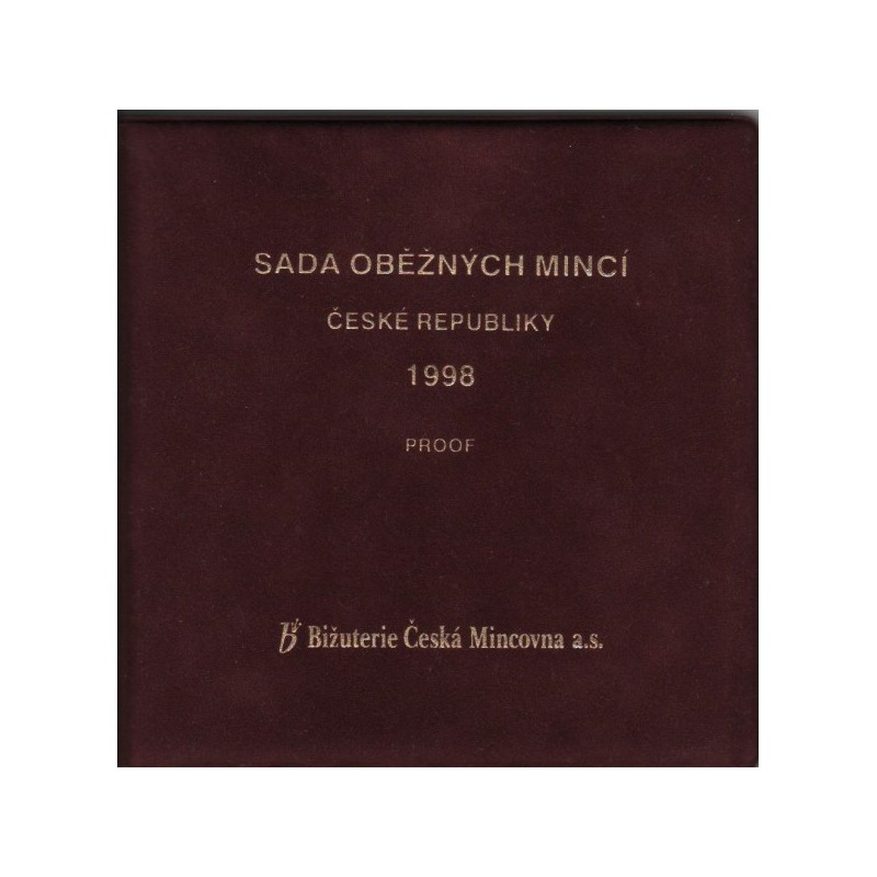 Sada oběžných minci Česká republika / 1998 / PROOF