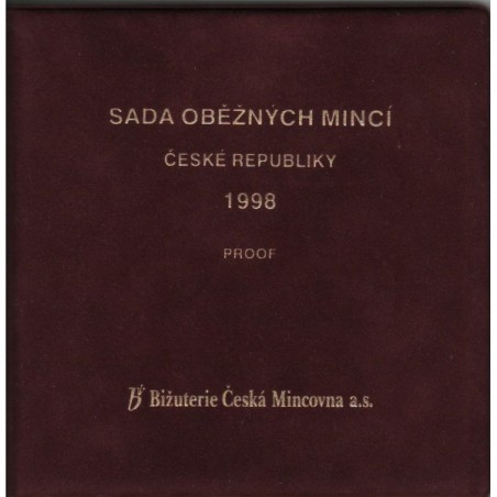 Sada oběžných minci Česká republika / 1998 / PROOF