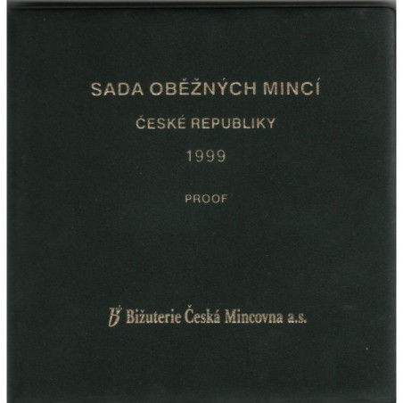 Sada oběžných minci Česká republika / 1999 / PROOF