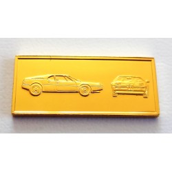 Investiční slitek / 2,6g Ag (plátováno Au) / 1978 B.M.W. M1