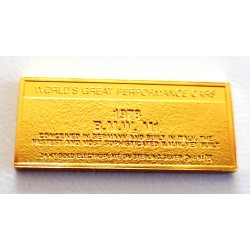 Investiční slitek / 2,6g Ag (plátováno Au) / 1978 B.M.W. M1