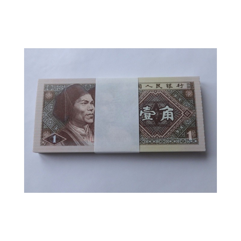 1 Jiao - 1 角 (Čína) / 1980 L6Z (v/B) / UNC / 100 ks