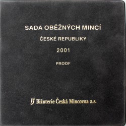 Sada oběžných minci Česká republika / 2001 / PROOF