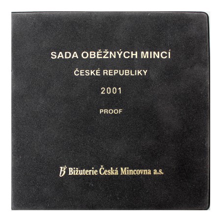 Sada oběžných minci Česká republika / 2001 / PROOF