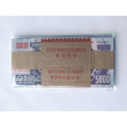 5000 Won - 5000 ₩ (Severní Korea) / 2006 (v/B) / UNC / 100 ks