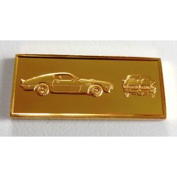 Investiční slitek / 2,6g Ag (plátováno Au) / 1970 Pontiac Firebird Trans AM