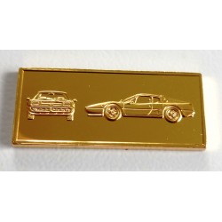 Investiční slitek / 2,6g Ag (plátováno Au) / 1982 Ferrari Berlinetta Boxer