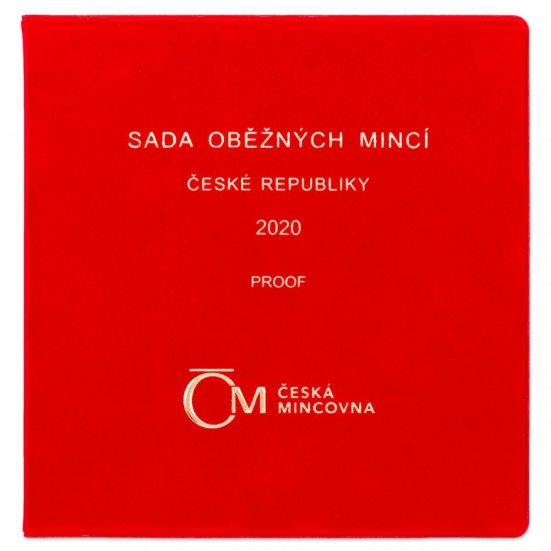 Sada oběžných mincí Česká republika / 2020 / PROOF