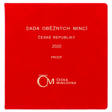Sada oběžných mincí Česká republika / 2020 / PROOF