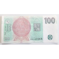 100 Korun - 100 Kč / 1997 F61 / UNC /