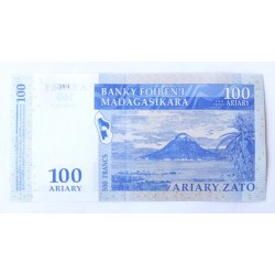 100 Ariary - 100 Ar (Madagaskar) / 2004 B (v/B) / UNC /