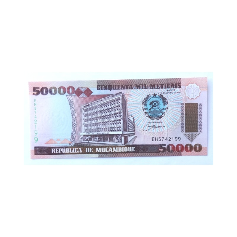 50 000 Meticais - 50 000 MTn (Mosambik) / 1993 EH / UNC /