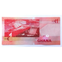 1 Cedi - 1 GH₵ (Ghana) / 2013 FB / UNC /