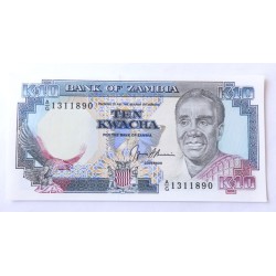 10 Kwacha - 10 ZK (Zambie)...