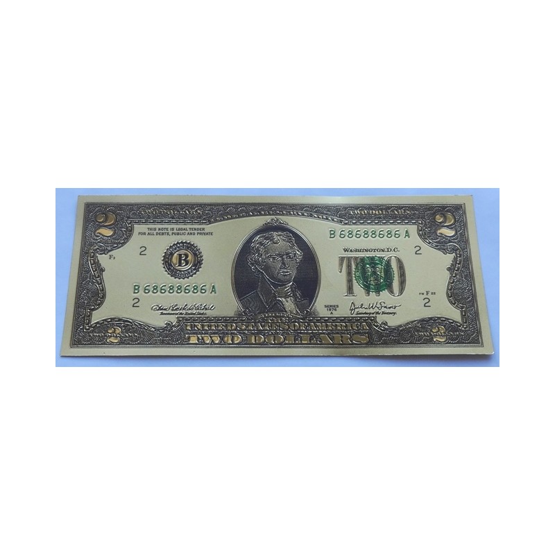 2 Dollars - 2 $ (USA) / 1976 A (F) / UNC /