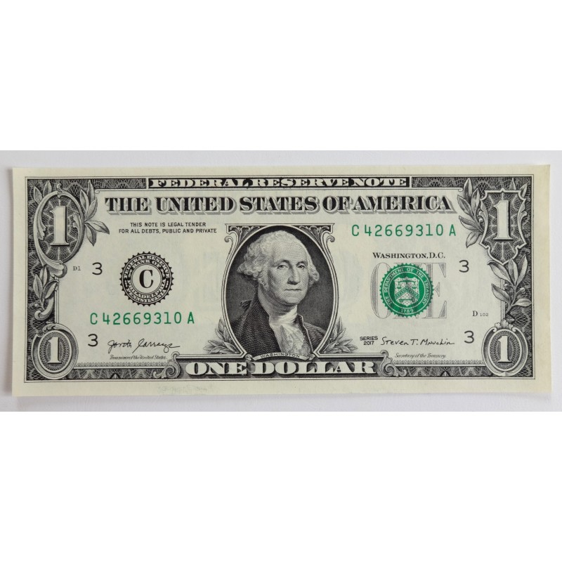 1 Dollar - 1 $ (USA) / 2017 C (v/A) / UNC /