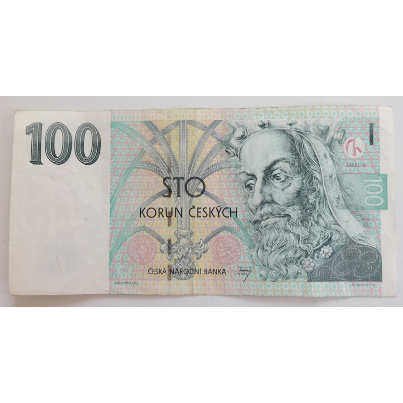 100 Korun - 100 Kč / 1997 G68 / * 1/1