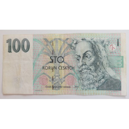 100 Korun - 100 Kč / 1997 H09 / * 2/2