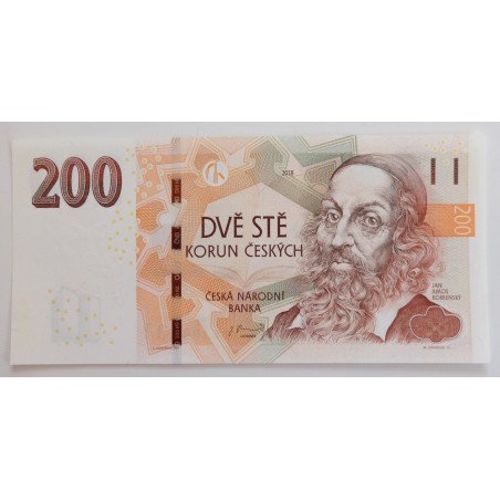 200 Korun - 200 Kč / 2018 X74 / UNC /