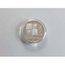 200 Korun - 200 Kč / 2001 / 250. výročí úmrtí Kiliána Ignáce Dientzenhofera / PROOF