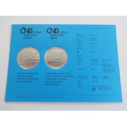 200 Korun - 200 Kč / 2001 / Zavedení jednotné evropské měny euro jako oběživa / BK