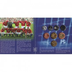 Sada oběžných mincí Česká republika / 2004 / ME ve fotbale