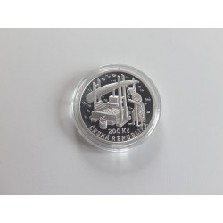 200 Korun - 200 Kč / 2008 / 650. výročí vydání nařízení Karla IV. o zakládání vinic / PROOF