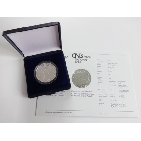 200 Korun - 200 Kč / 2022 / 150. výročí narození Jože Plečnika / PROOF