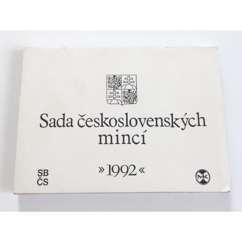 Sada oběžných minci Československo / 1992 /