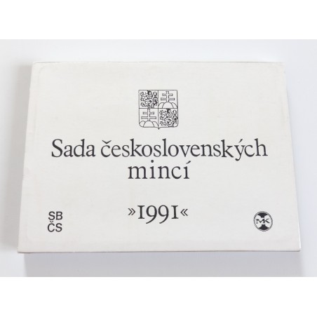 Sada oběžných minci Československo / 1991 / žeton