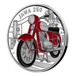 500 Korun - 500 Kč / 2022 / Motocykl Jawa 250 / PROOF