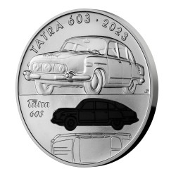 500 Korun - 500 Kč / 2023 / Osobní automobil Tatra 603 / BK