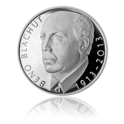 500 Korun - 500 Kč / 2013 / 100. výročí narození Beno Blachuta / PROOF