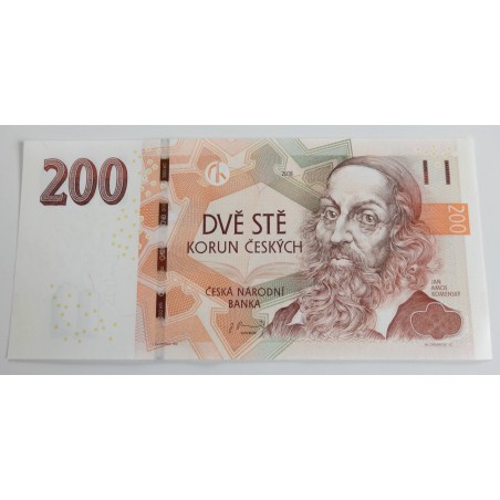 200 Korun - 200 Kč / 2018 X77 / UNC /