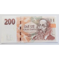 200 Korun - 200 Kč / 2018 W13 / UNC /