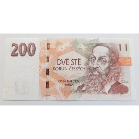 200 Korun - 200 Kč / 2018 X81 / UNC /