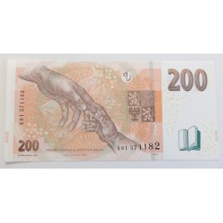 200 Korun - 200 Kč / 2018 X81 / UNC /