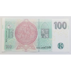 100 Korun - 100 Kč / 2018 N63 / UNC /