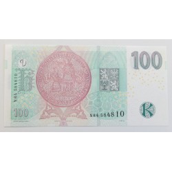 100 Korun - 100 Kč / 2018 N84 / UNC /