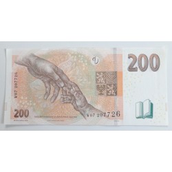 200 Korun - 200 Kč / 2018 W07 / UNC /