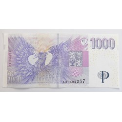 1000 Korun - 1000 Kč / 2008 L01 / UNC /