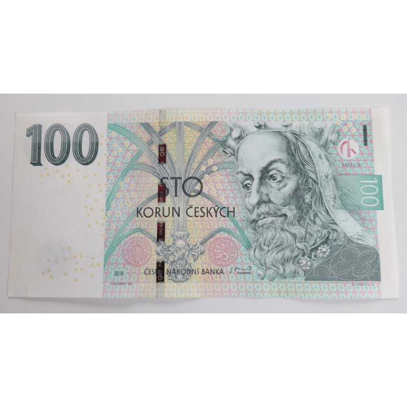 100 Korun - 100 Kč / 2018 N83 / UNC /